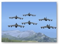 Hawker Hunter Mk.58 der Patrouille Suisse (FS9, Alphasim)