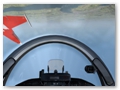F-5E Tiger II: Walze in Formation aus der Sicht des Wingmans (FS9, Flylogic)